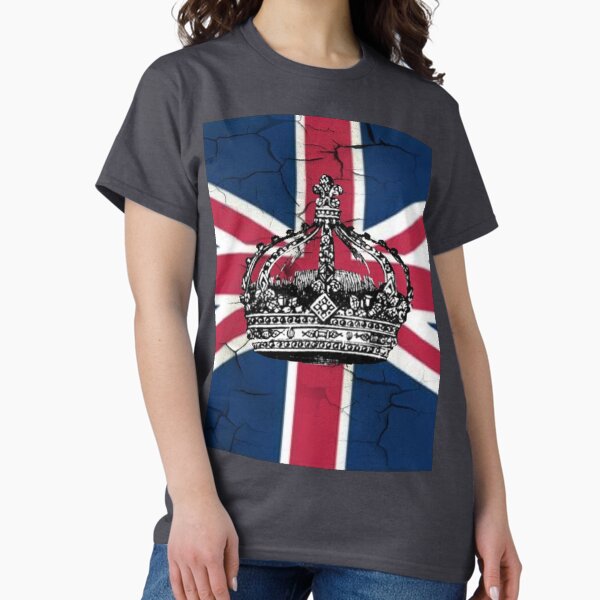 Item preview, 1980s dark academia British union jack flag jubilee vintage crown  designed and sold by LEILA ART SPACE.