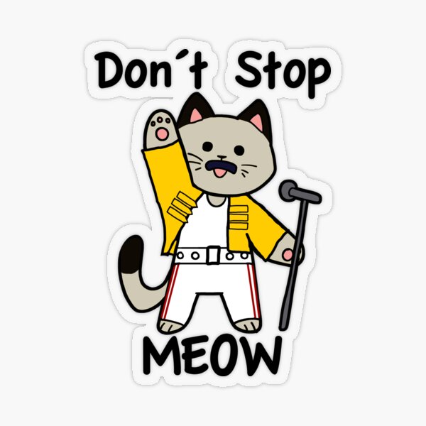 Item preview, Don´t Stop Meow designed and sold by Le-Freak.