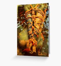 sitting Greeting Card