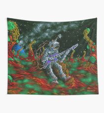 MUSIC IS HIS OXYGEN! Wall Tapestry
