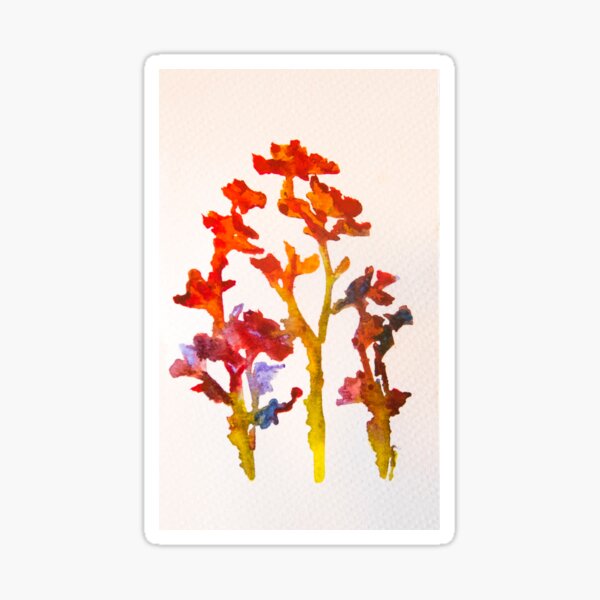 Item preview, watercolor flowers designed and sold by TessAndre.