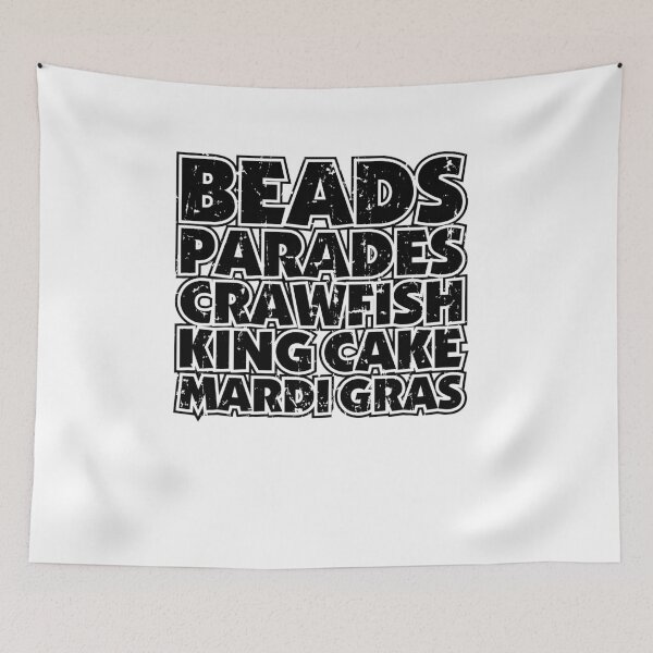 Item preview, Beads Parades Crawfish King cake Mardi Gras Funny designed and sold by hadleydesigns.