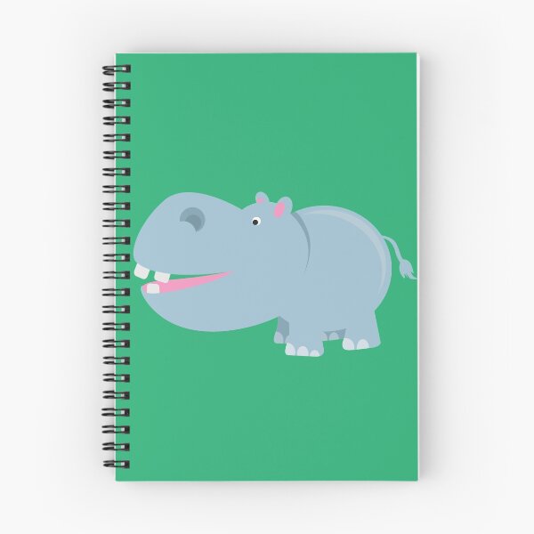 Item preview, Sturdy blue hippo designed and sold by Olga Chetverikova.