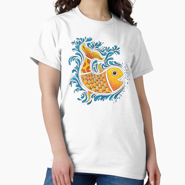 Orange Fish Classic T-Shirt