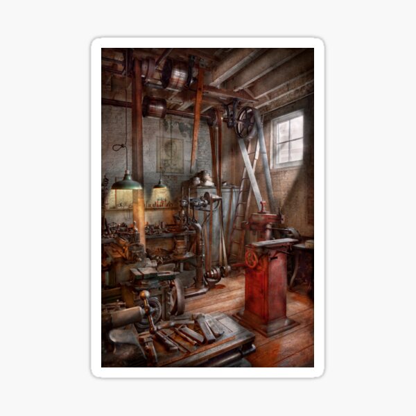 Item preview, Machinist - The modern workshop  designed and sold by Mike Savad Photography.