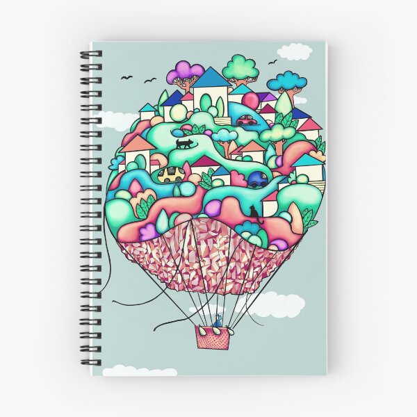 Item preview, Balloon Town Fantasy designed and sold by lynhurring.