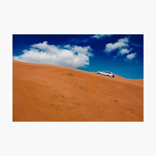 Dune Bashing, Fujairah Photographic Print