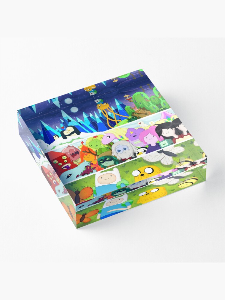 Alternate view of Time Adventure Acrylic Block