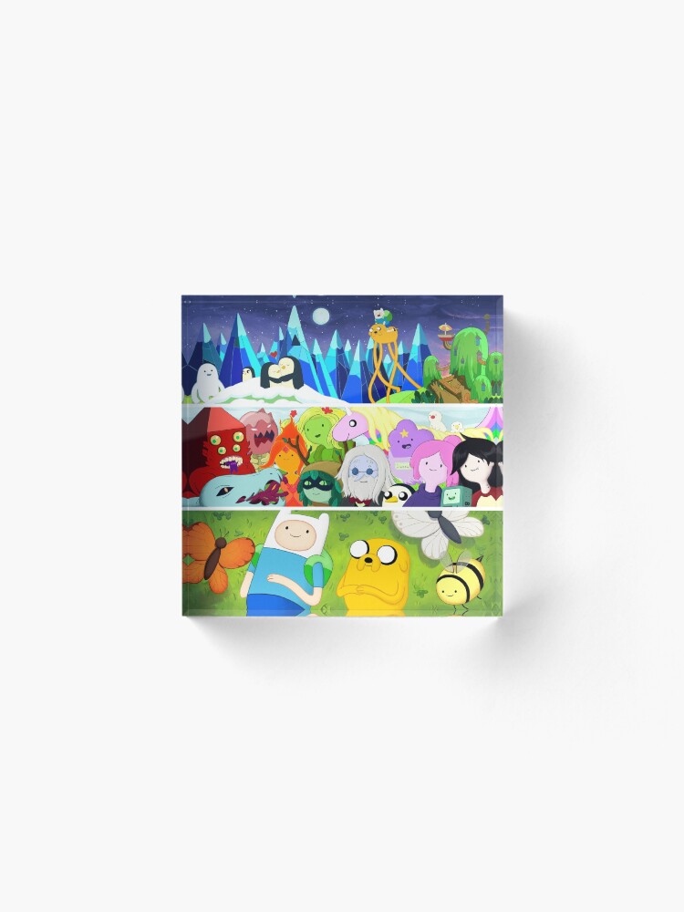 Alternate view of Time Adventure Acrylic Block