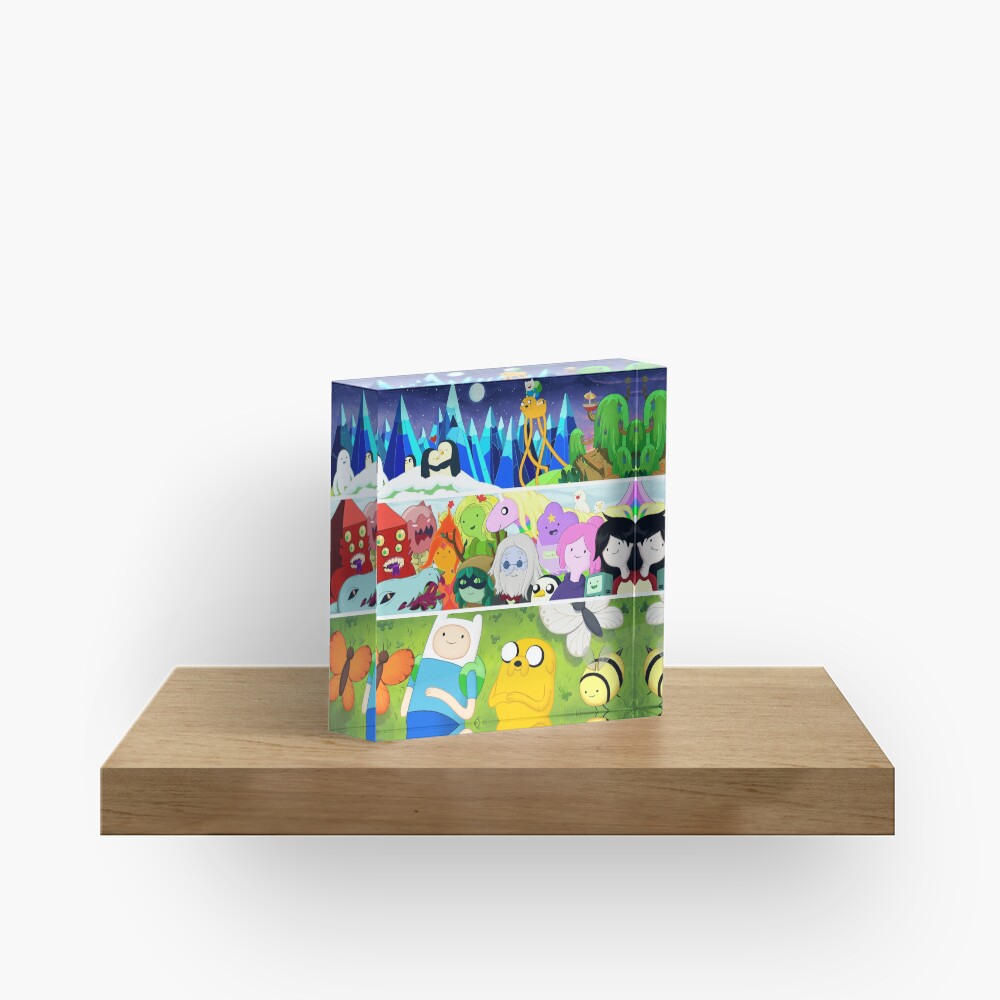 Time Adventure Acrylic Block
