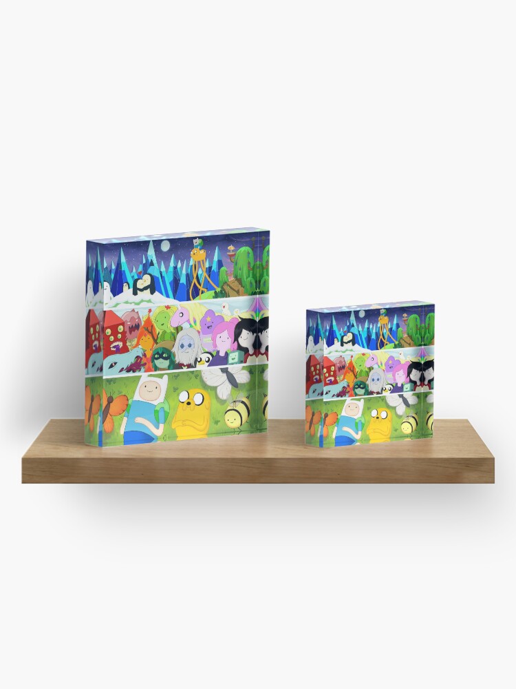 Alternate view of Time Adventure Acrylic Block