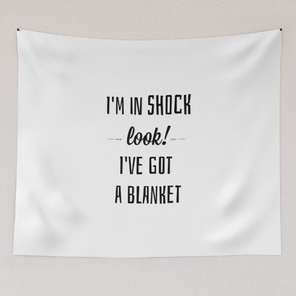 Item preview, Sherlock - I'm In Shock -  Look!  I've Got a Blanket designed and sold by NinaJG007.