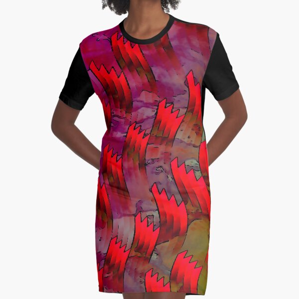 First Flush Darjeeling Graphic T-Shirt Dress