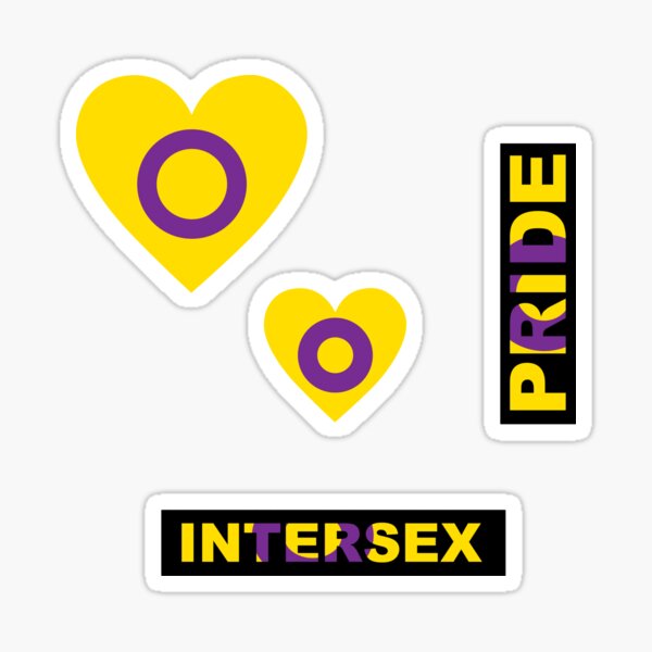 Intersex Hearts (v1) Sticker