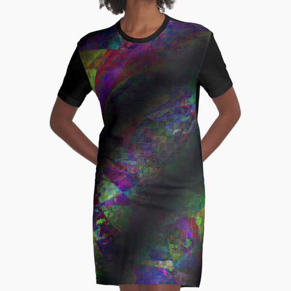 First Flush Darjeeling II Graphic T-Shirt Dress