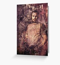 The man they call Jayne Greeting Card