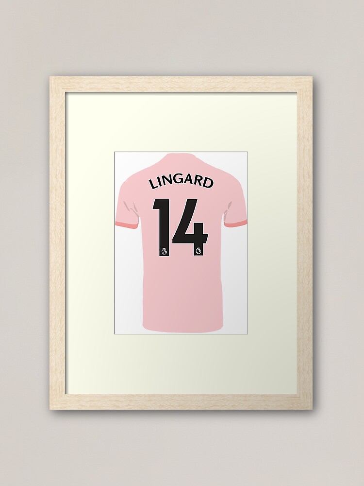 Jesse Lingard Pink Jersey Sticker Poster for Sale by Hevding