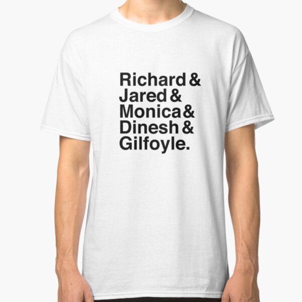 Richard & Jared & Monica & Dinesh & Guilfoyle Classic T-Shirt