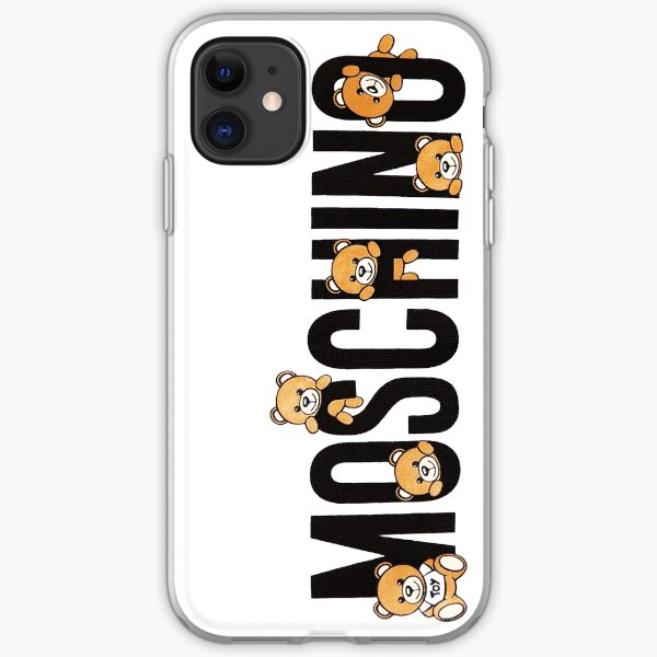 Cute Moschino Teddy Bear iPhone Soft Case