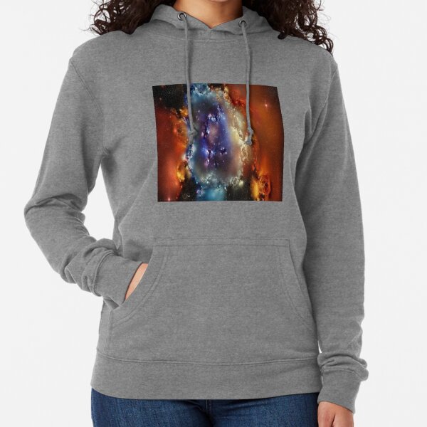 #astronomy #surreal #science #infinity #fantasy abstract space galaxy creativity strange dreaming constellation visuals natural gas sphere Lightweight Hoodie