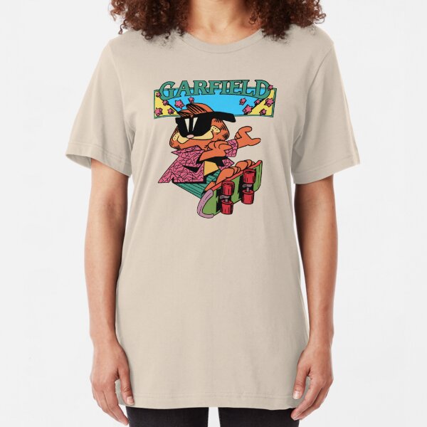 Skater Garfield Slim Fit T-Shirt