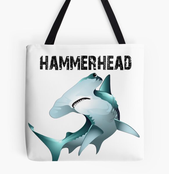 Hammerhead Shark - Hammerhead Shark Shirt - Hammerhead Shark Painting -  Shark Gift - Marine Biologist Gift | Tote Bag