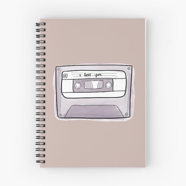 Item preview, i love you cassette designed and sold by Mazie Kate.