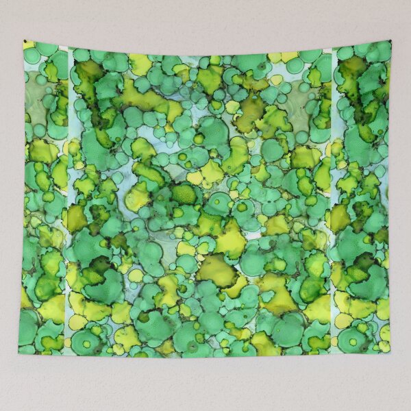 Item preview, Green Splotches designed and sold by CamelSheepArt.
