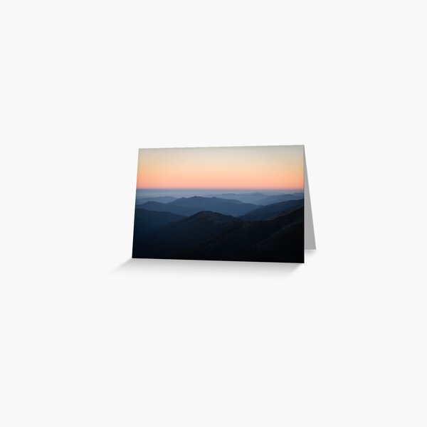 Morning Sky at Mount Hotham Greeting Card