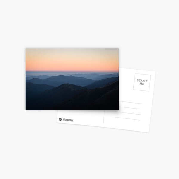 Morning Sky at Mount Hotham Postcard