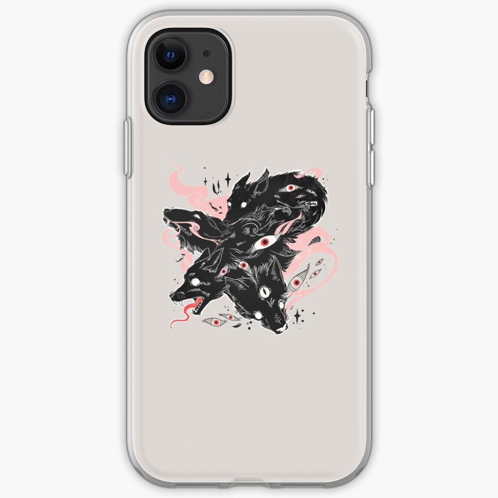 Wild Wolves With Many Eyes iPhone Case & Cover