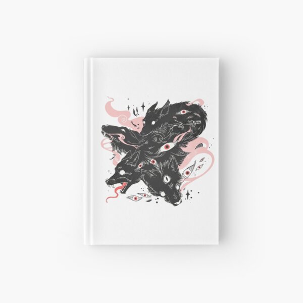 Wild Wolves With Many Eyes Hardcover Journal