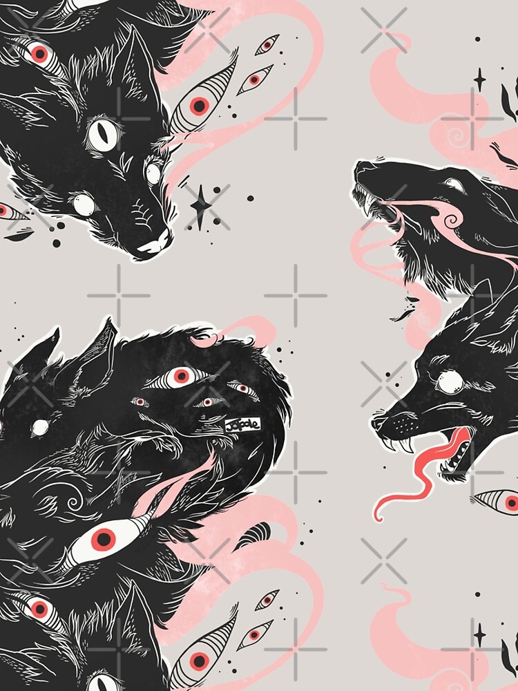 Wild Wolves With Many Eyes by cellsdividing