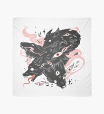 Wild Wolves With Many Eyes Scarf