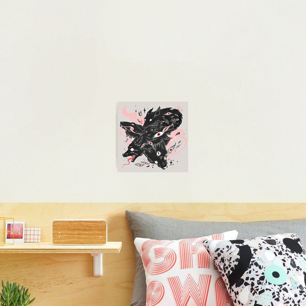 Wild Wolves With Many Eyes Photographic Print