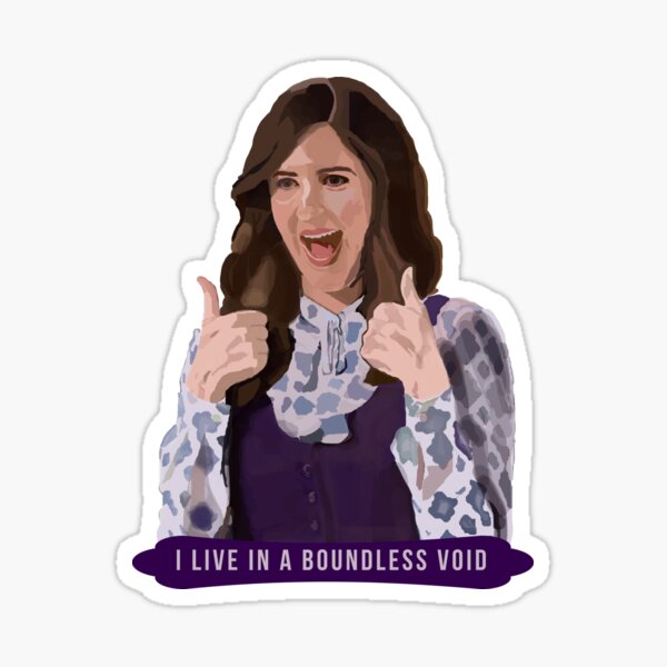 Item preview, the good place janet i live in a boundless void designed and sold by resmarted.