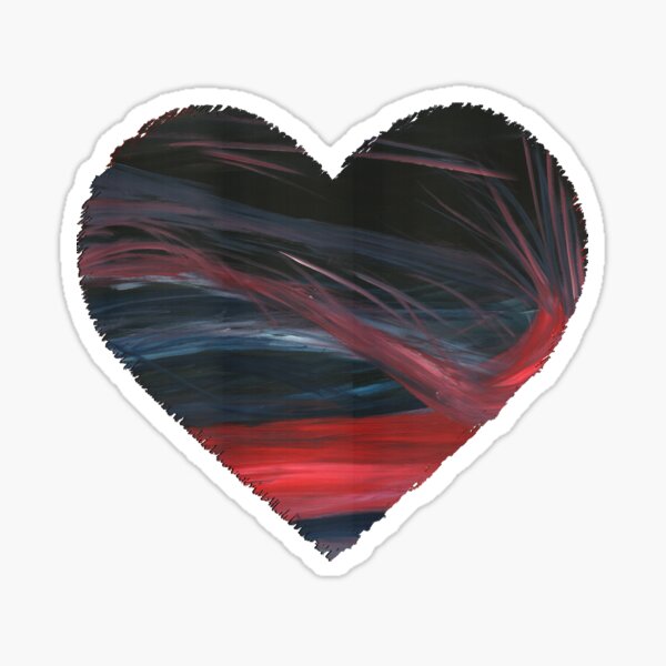 Starving Heart Sticker