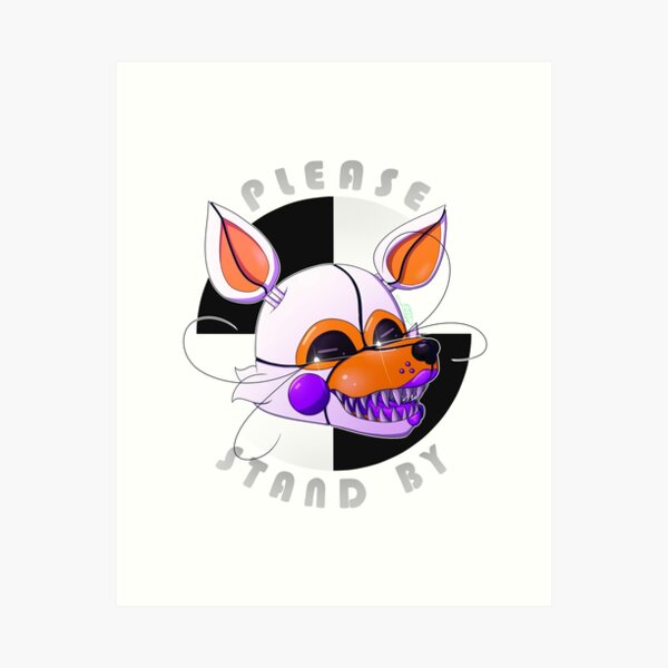 LOLBIT FNAF Art Print by Rora.the.Explora