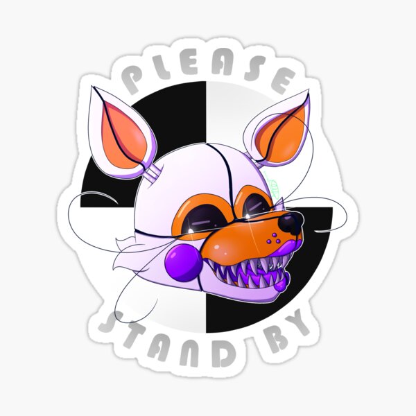 LOLbit Please Stand By Sticker