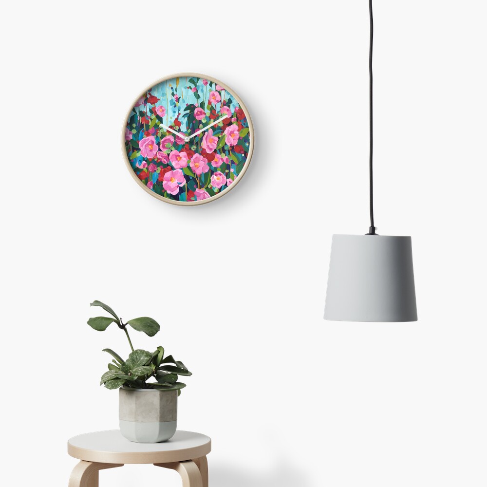 Camellias for Samantha Clock