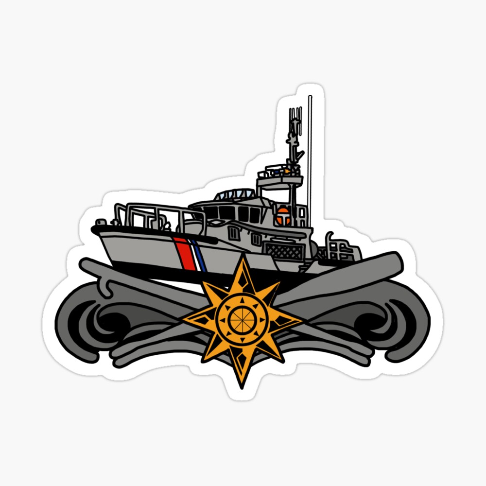 Boat Forces Insignia - 47 MLB | Sticker