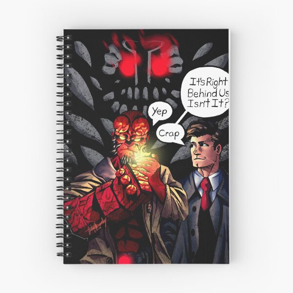 Item preview, Hellboy and Fox Mulder  designed and sold by TheMintySea.