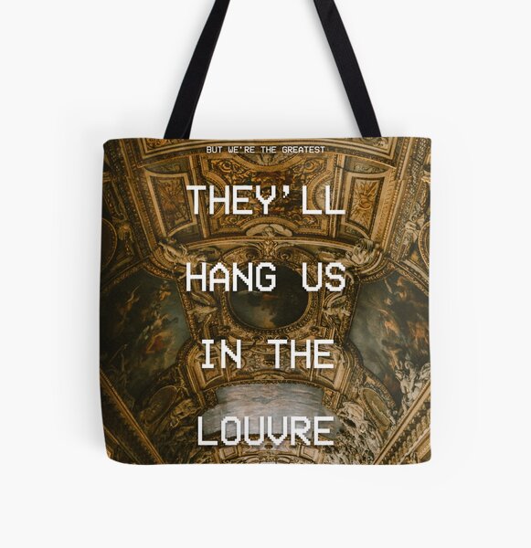 Louvre Museum Reusable Printed Tote Bag (Medium)