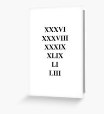 Patriots Titles Greeting Card