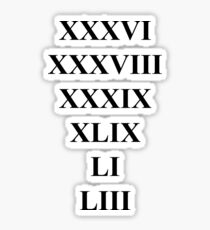 Patriots Titles Sticker