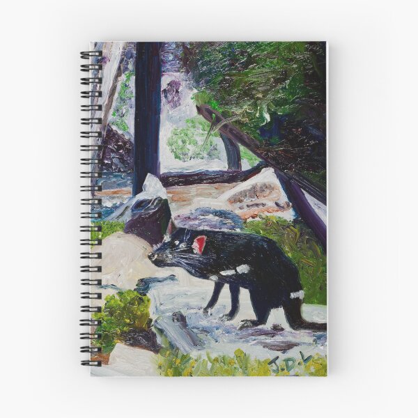 Item preview, Devil at Snug Falls 1 designed and sold by JDLPaintings.