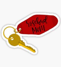 Rosebud Motel Sticker