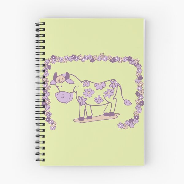 Item preview, Creative pink floral cow designed and sold by Olga Chetverikova.