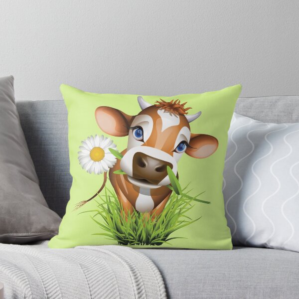 Item preview, Cute cow has a gift for you designed and sold by Olga Chetverikova.