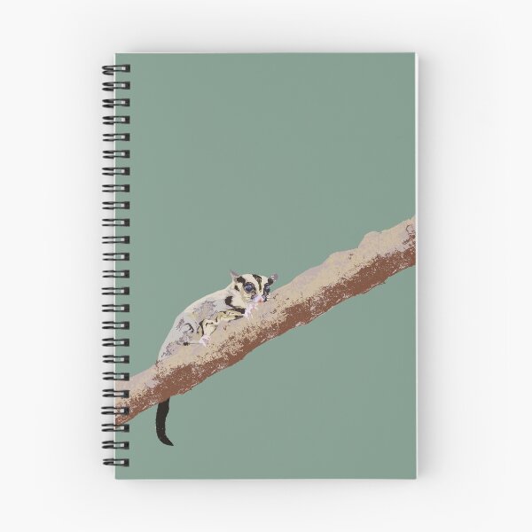 Item preview, Sugar Glider (Petaurus breviceps) on eucalyptus designed and sold by ChrissyWild.